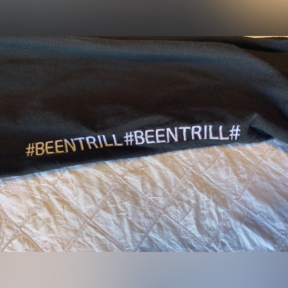 BEEN TRILL Shirt Mens L Black Brushed Cotton Button Up #BEENTRILL# - Picture 11 of 15